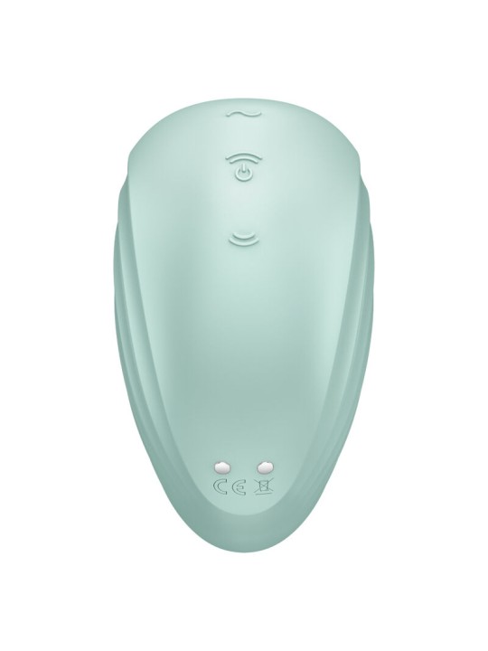SATISFYER - PEARL DIVER STIMULATOR UND VIBRATOR GRÜN