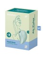 SATISFYER - ESTIMULADOR E VIBRADOR DE PULSO DE AR PEARL DIVER VERDE