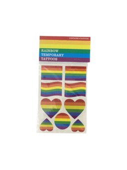 PRIDE - TATOUAGES DE DRAPEAU LGBT