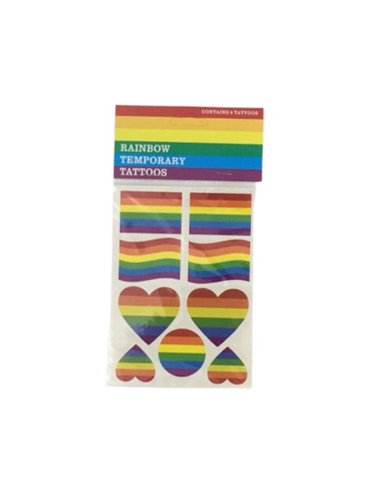 PRIDE - TATUAGENS DE BANDEIRA LGBT