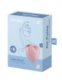 SATISFYER - CUTIE HEART AIR PULSE STIMULATOR & VIBRATOR PINK