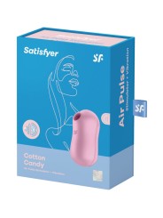 SATISFYER - COTTON CANDY AIR PULSE STIMULATOR & VIBRATOR LILAC