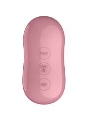 SATISFYER - ESTIMULADOR E VIBRADOR DE PULSO DE AR COTTON CANDY ROSA