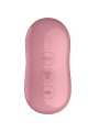 SATISFYER - COTTON CANDY AIR PULSE STIMULATOR & VIBRATOR PINK