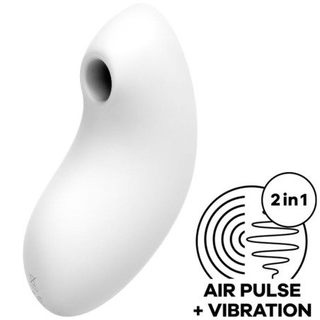 SATISFYER - VULVA LOVER 2 STIMULATOR EN VIBRATOR WIT