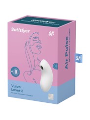 SATISFYER - VULVA LOVER 2 STIMULATOR EN VIBRATOR WIT
