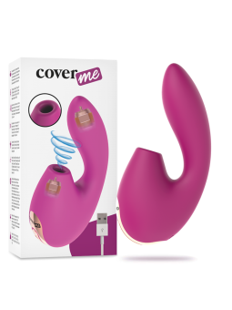 COVERME - CLITORAL SUCCIONADOR & VIBRADOR POTENTE G-SPOT RUSH