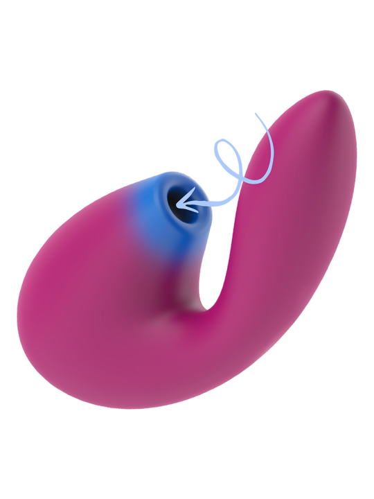 COVERME - CLITORALE ZUIGER & KRACHTIGE G-SPOT RUSH VIBRATOR