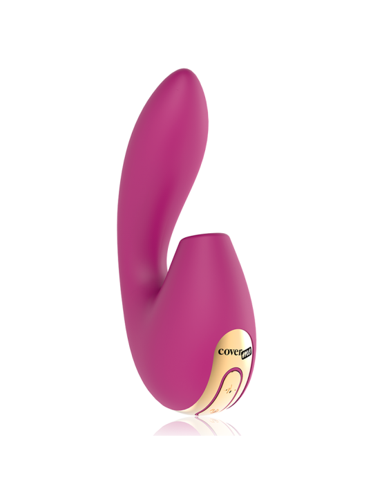 COVERME - VIBRATORE ASPIRATORE CLITORIDEO E POTENTE VIBRATORE PER IL P