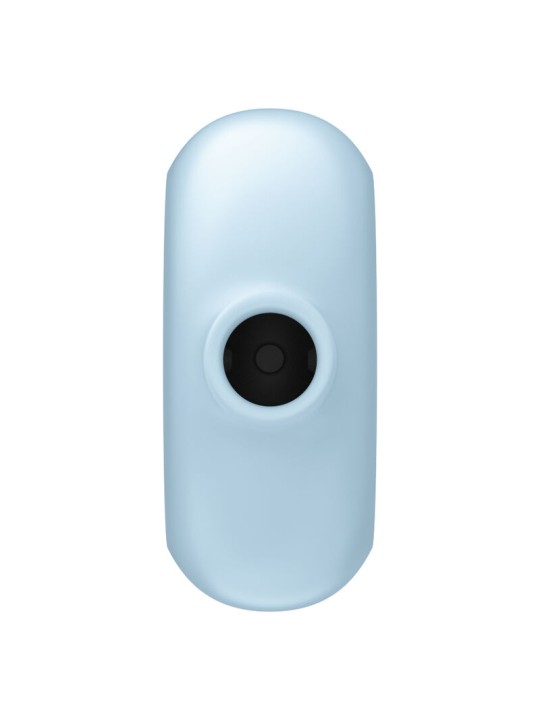 SATISFYER - PRO TO GO 3 DOPPELTER LUFTPULSSTIMULATOR & VIBRATOR BLAU