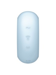 SATISFYER - PRO TO GO 3 DUBBEL BLAUWE VIBRATOR EN STIMULATOR