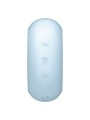 SATISFYER - PRO TO GO 3 DOUBLE AIR PULSE STIMULATOR & VIBRATOR BLUE