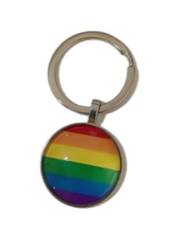 PRIDE - LGBT FLAG KEYCHAIN