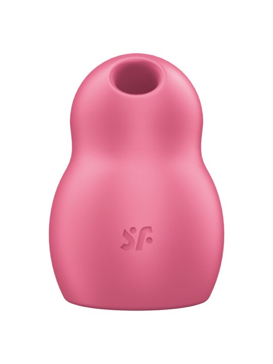 SATISFYER - PRO TO GO 1 ESTIMULADOR Y VIBRADOR DOBLE ROJO