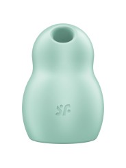 SATISFYER - STIMULATEUR ET VIBRATEUR DOUBLE AIR PULSE PRO TO GO 1 VERT