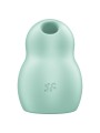 SATISFYER - STIMULATEUR ET VIBRATEUR DOUBLE AIR PULSE PRO TO GO 1 VERT