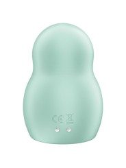SATISFYER - STIMULATEUR ET VIBRATEUR DOUBLE AIR PULSE PRO TO GO 1 VERT