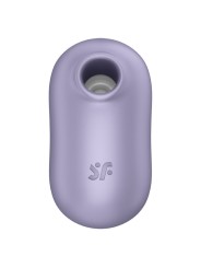 SATISFYER - PRO TO GO 2 DOPPELTER LUFTPULSSTIMULATOR & VIBRATOR VIOLET