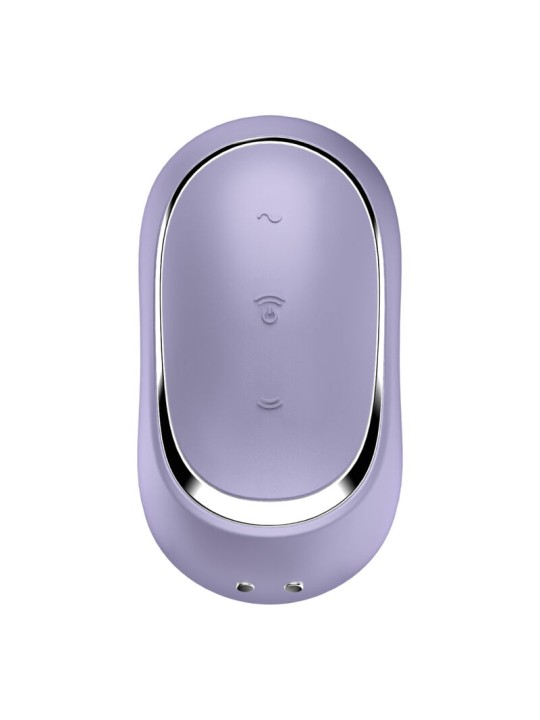 SATISFYER - PRO TO GO 2 ESTIMULADOR E VIBRADOR DE PULSO DE AR DUPLO VI