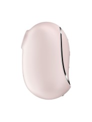 SATISFYER - STIMULATEUR ET VIBRATEUR DOUBLE AIR PULSE PRO TO GO 2 BEIG