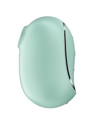 SATISFYER - PRO TO GO 2 DOUBLE AIR PULSE STIMULATOR & VIBRATOR GREEN