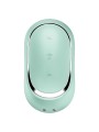 SATISFYER - PRO TO GO 2 DOUBLE AIR PULSE STIMULATOR & VIBRATOR GREEN