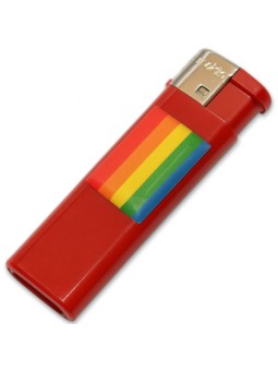 PRIDE - FUCSIA CHIARO CON BANDIERA LGBT