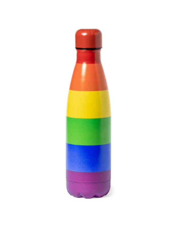 PRIDE - METALLIC HOT WATER HEATER WITH THE LGBT FLAG