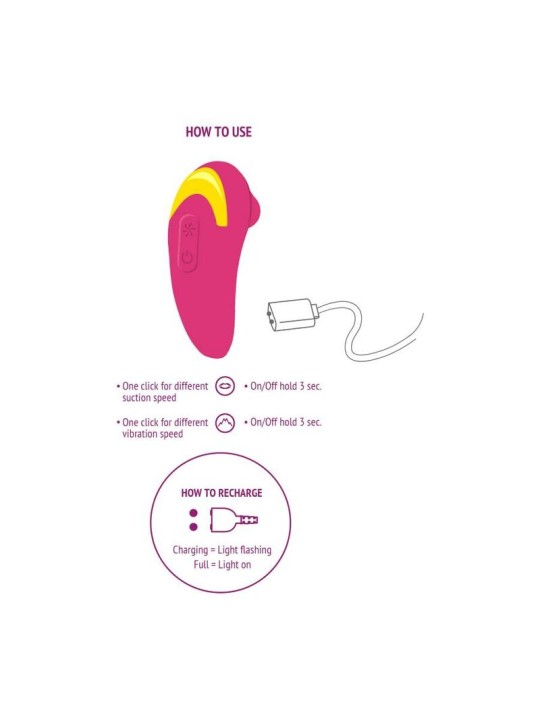 XOCOON - INFINITE LOVE STIMULATOR FUCHSIA