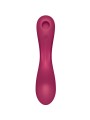 SATISFYER - CURVE TRINITY 1 AIR PULSE VIBRATION RED