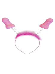 DIABLO PICANTE - 6 UNITÉS ANTENNES PITO ROSE PAILLETTES