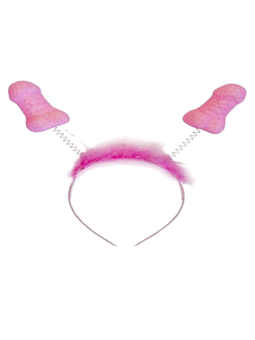DIABLO PICANTE - 6 UNITÉS ANTENNES PITO ROSE PAILLETTES