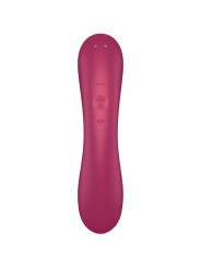 SATISFYER - CURVE TRINITY 1 AIR PULSE VIBRATION RED