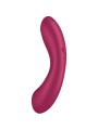SATISFYER - CURVE TRINITY 1 AIR PULSE VIBRATION ROJO