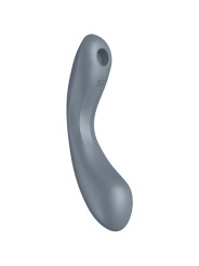 SATISFYER - CURVE TRINITY 1 AIR PULSE VIBRATION GREY