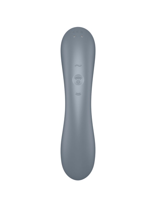SATISFYER - CURVE TRINITY 1 AIR PULSE VIBRATION GREY