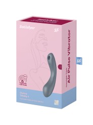SATISFYER - CURVE TRINITY 1 AIR PULSE VIBRATIE GRIJS