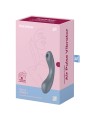 SATISFYER - CURVE TRINITY 1 AIR PULSE VIBRATION GRAU