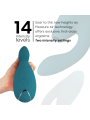 WOMANIZER - DUO 2 STIMULATOR BLEU PÉTROLE