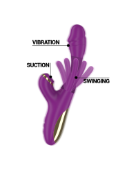 INTENSE - ATENEO WIEDERAUFLADBARER MULTIFUNKTIONSVIBRATOR 7 VIBRATIONE