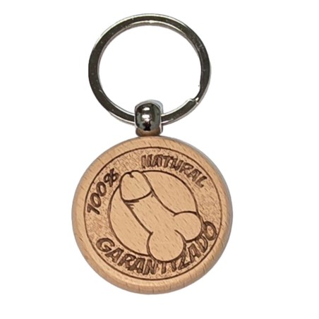 DIABLO PICANTE - HOUTEN SLEUTELHANGER IN PENISVORM