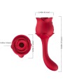 ARMONY - ROSELOVER CLITORIS SUCTION & STIMULATOR RED