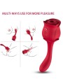ARMONY - ROSELOVER CLITORIS SUCTION & STIMULATOR RED