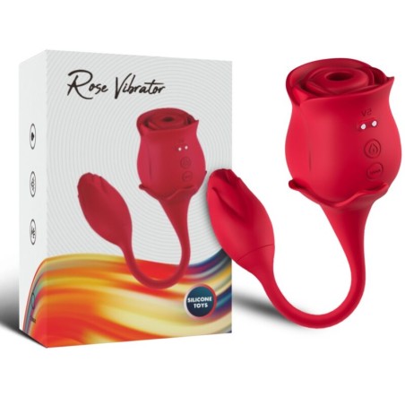 ARMONY - ROSA KLITORIS-SAUGER & VIBRATOR 10 MODI ROT