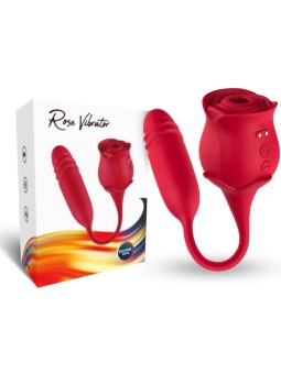 ARMONY - ROSEKNIGTH ASPIRATEUR DE CLITORIS ET VIBRATEUR ROUGE