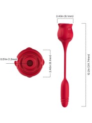 ARMONY - ROSEKNIGTH CLITORIS SUCKER & VIBRATOR RED