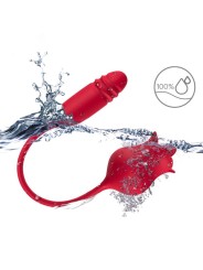 ARMONY - ROSELIP LECKT VIBRIERENDEN CLIT UND VIBRATOR ROT