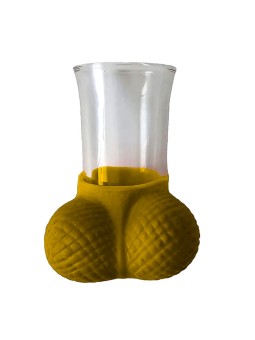 DIABLO PICANTE - GOLD SHOT GLASS