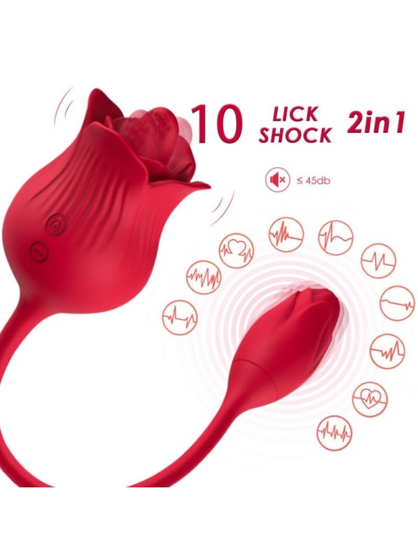 ARMONY - ROSA VIBRATOR MIT COLA ROT
