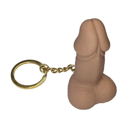 DIABLO PICANTE - PFEIFEN-SCHLÜSSELANHÄNGER IN FORM EINES PENIS IN HAUT